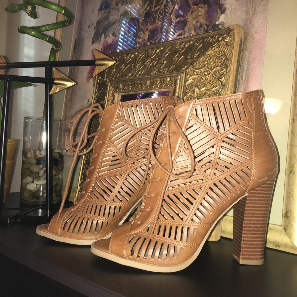 Tan Booties